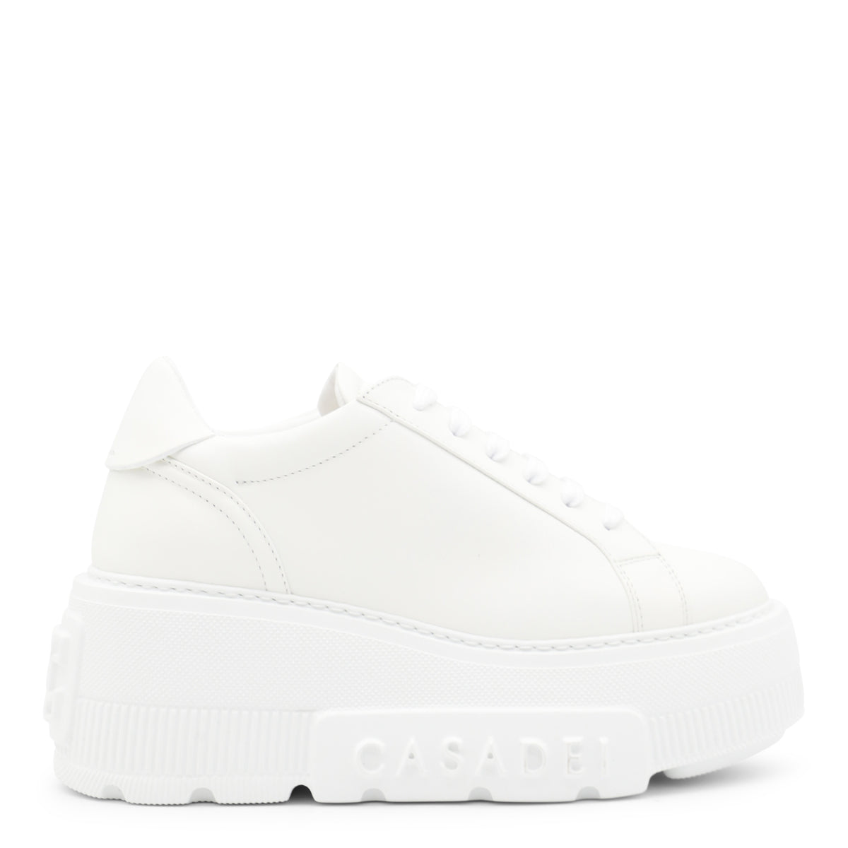 WHITE LEATHER NEXUS SNEAKERS