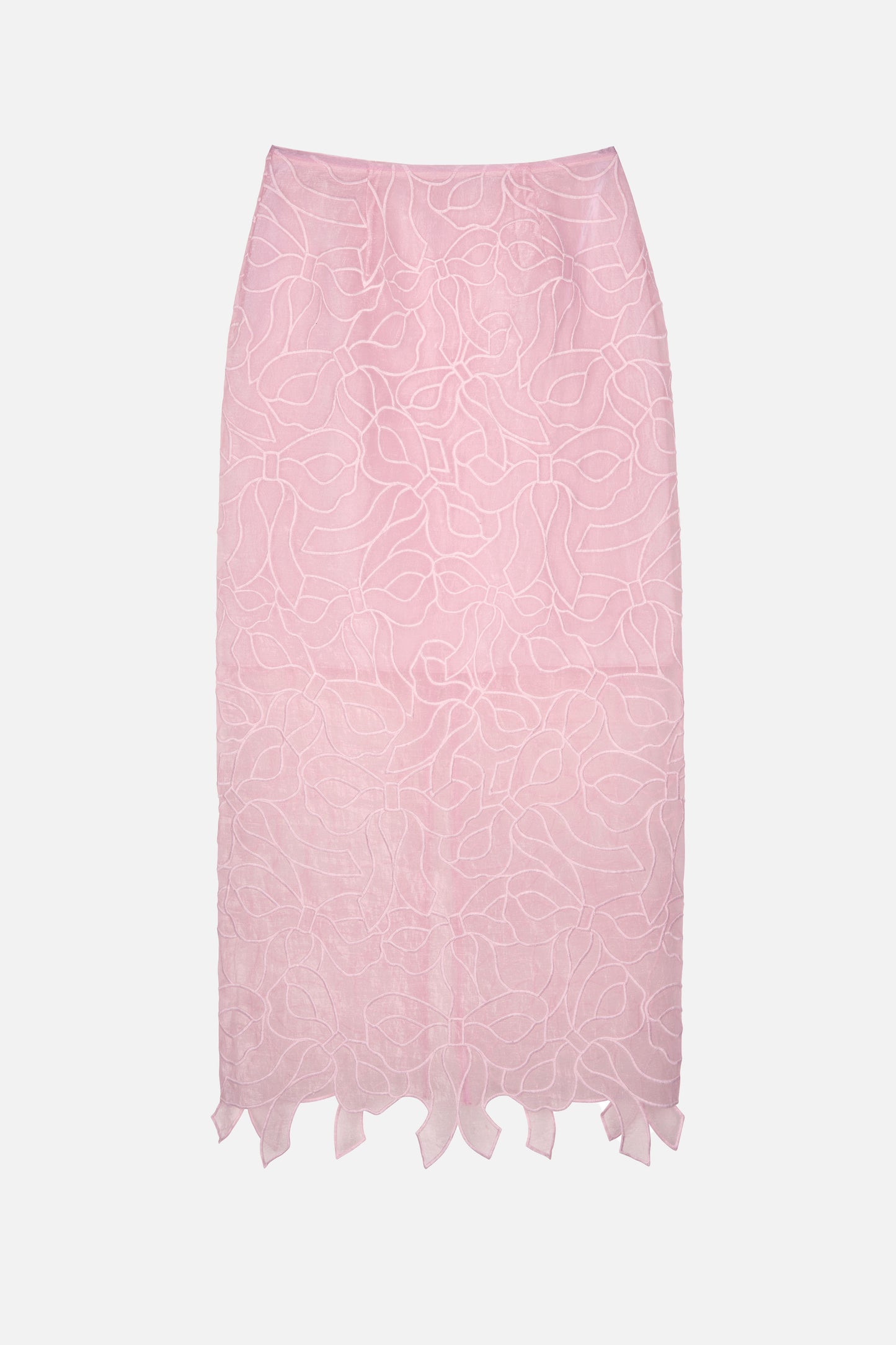 CBGUS SKIRT BOW EMBROIDERY