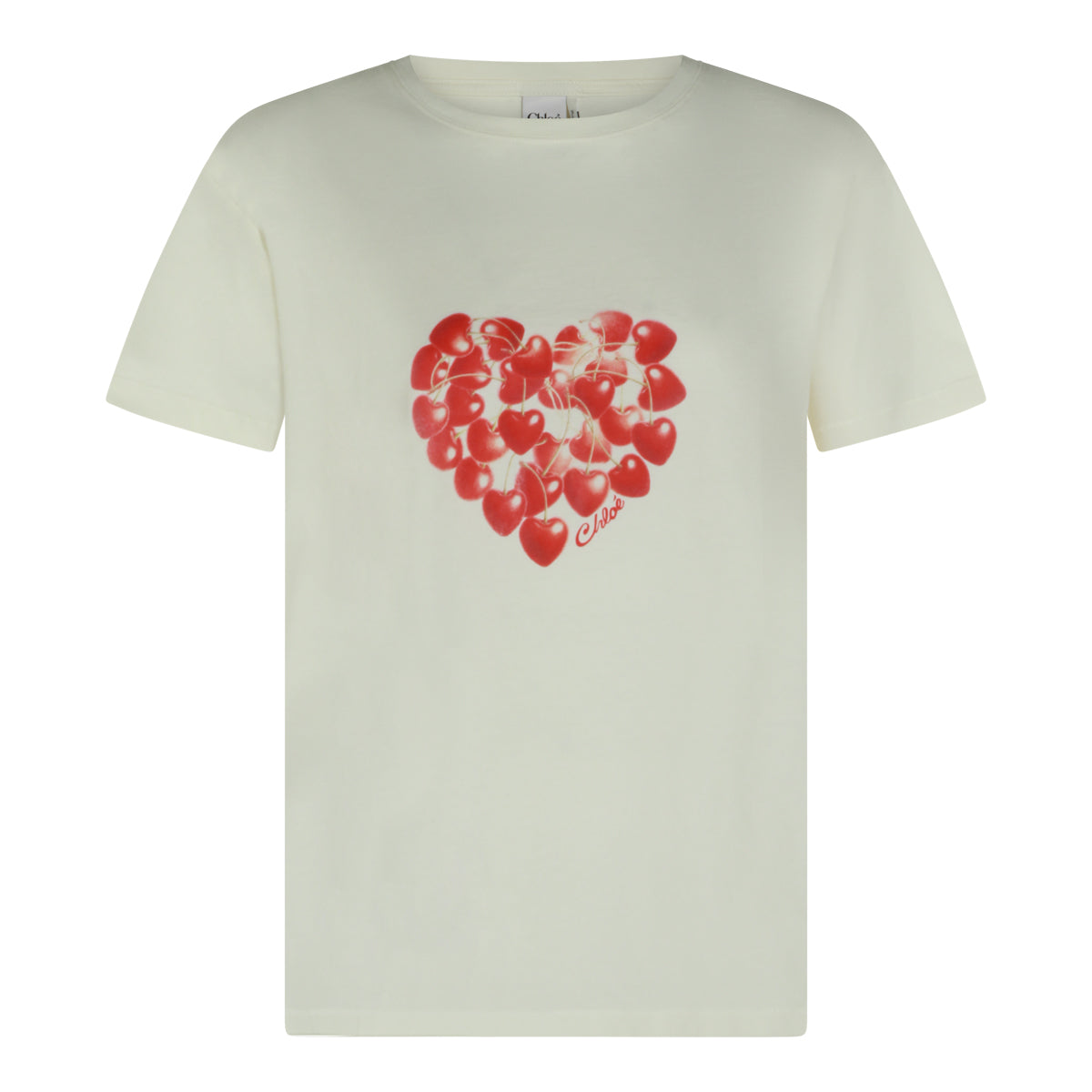 ICONIC MILK COTTON HEART T-SHIRT