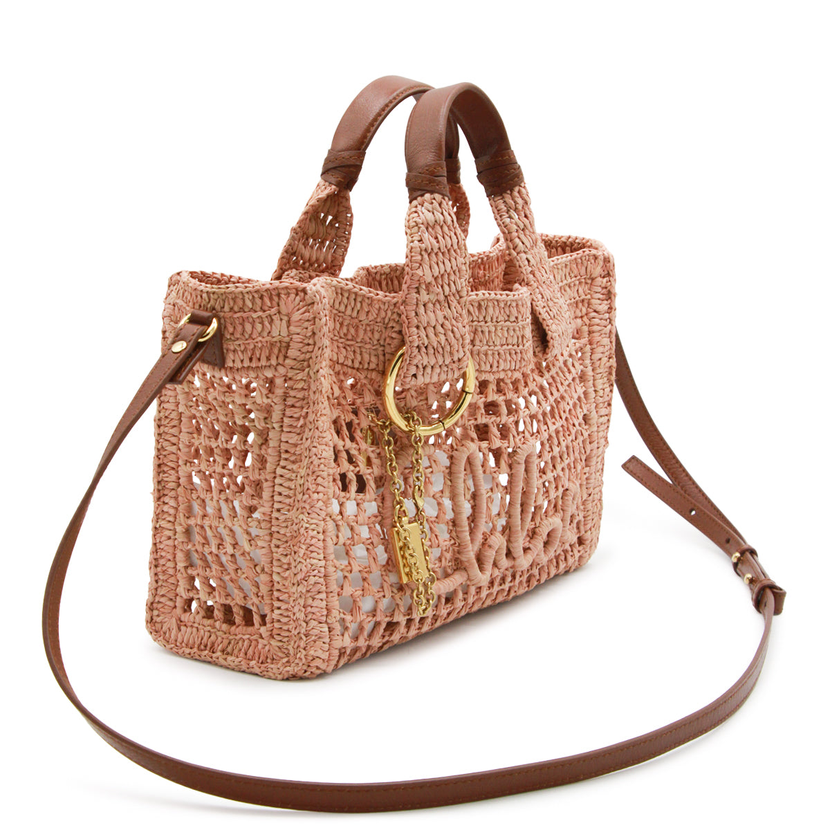 SUMMERY BEIGE BANANA EAST WEST TOTE BAG