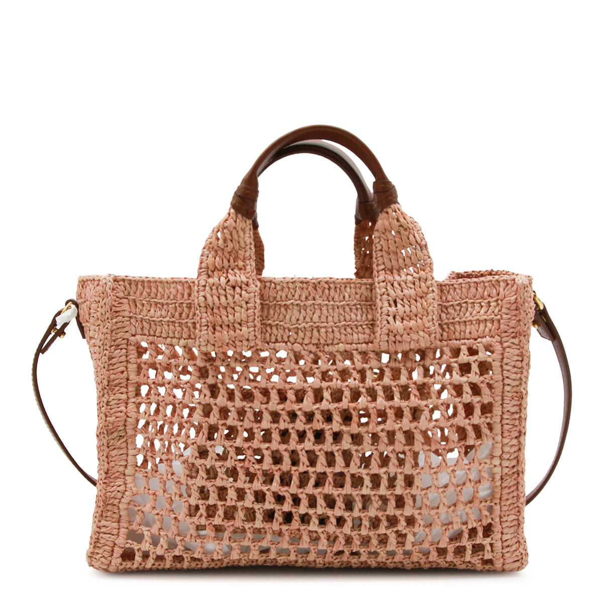 SUMMERY BEIGE BANANA EAST WEST TOTE BAG