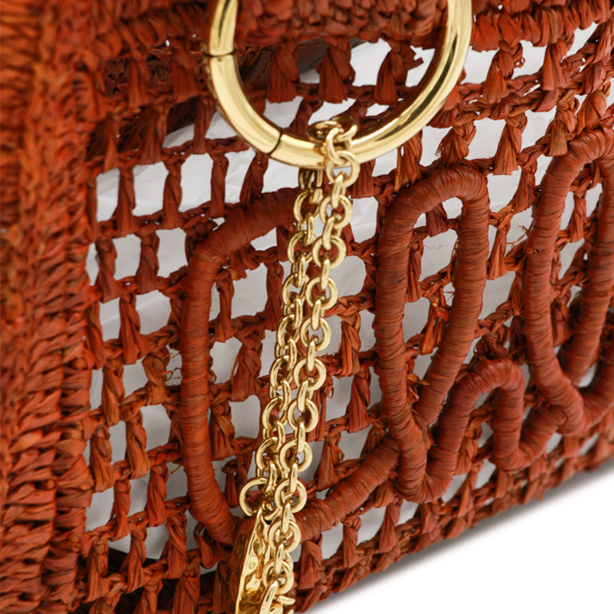 CLAY BROWN BANANA EAST WEST TOTE BAG