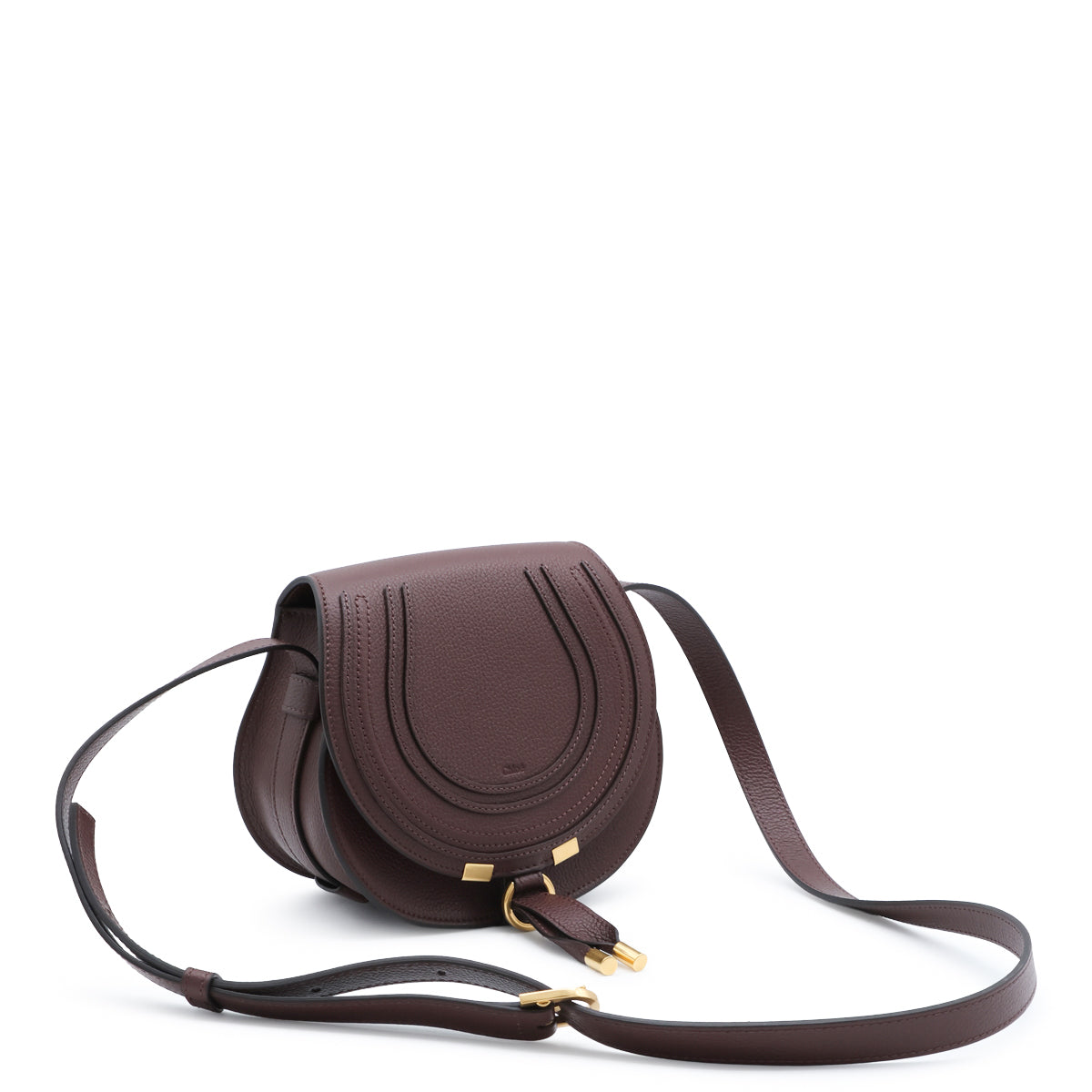 CRAFTY BROWN LEATHER MARCIE CROSSBODY BAG