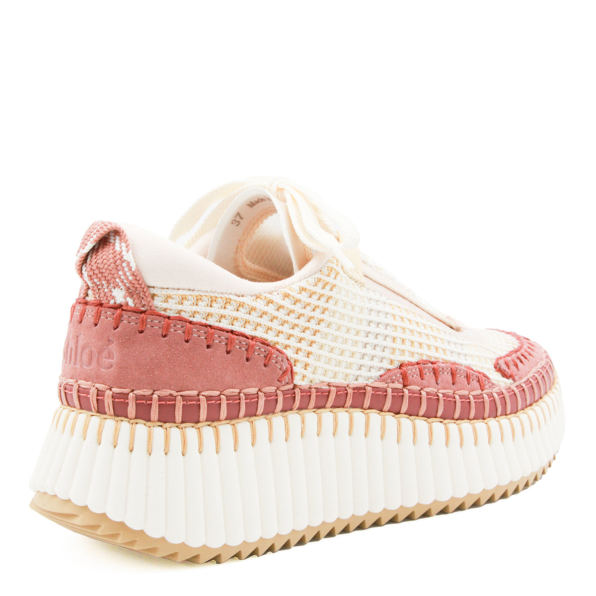 PINK AND BEIGE NAMA SNEAKERS