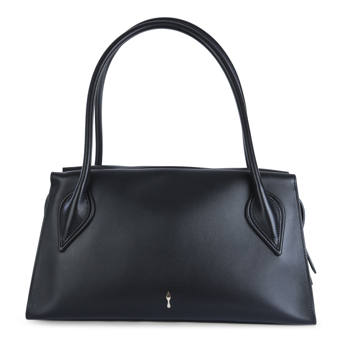 BLACK MEDIUM VENUS SHOULDER BAG