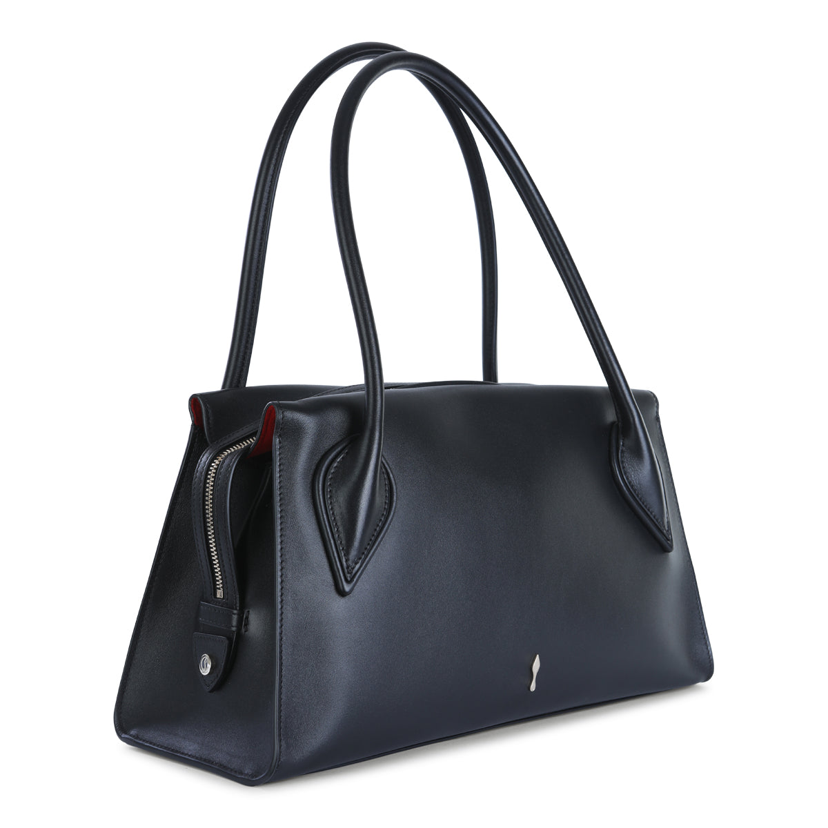 BLACK MEDIUM VENUS SHOULDER BAG