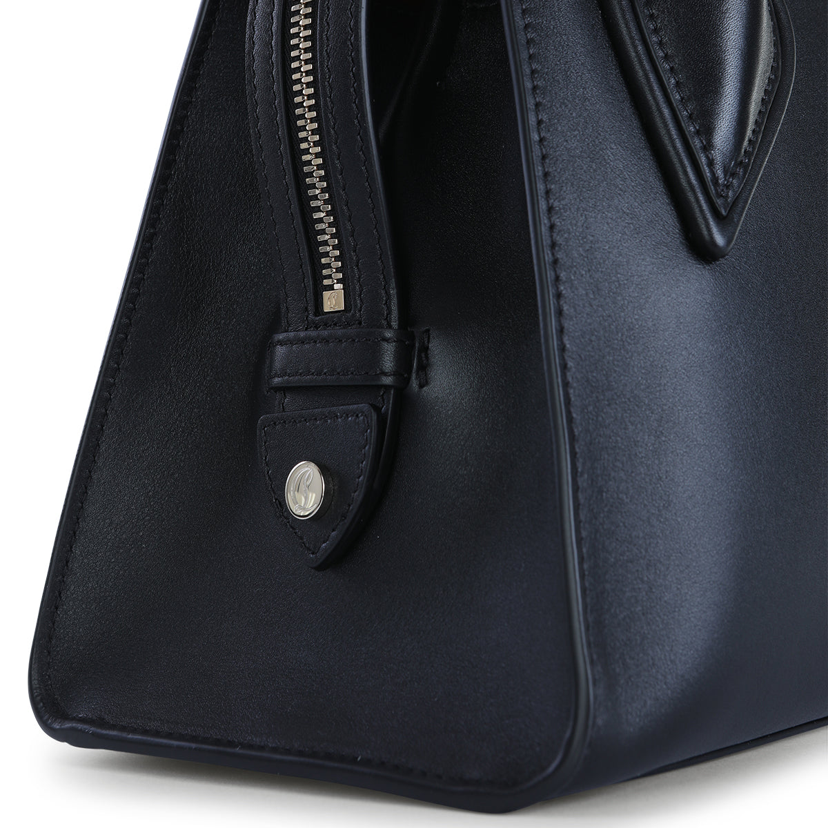 BLACK MEDIUM VENUS SHOULDER BAG
