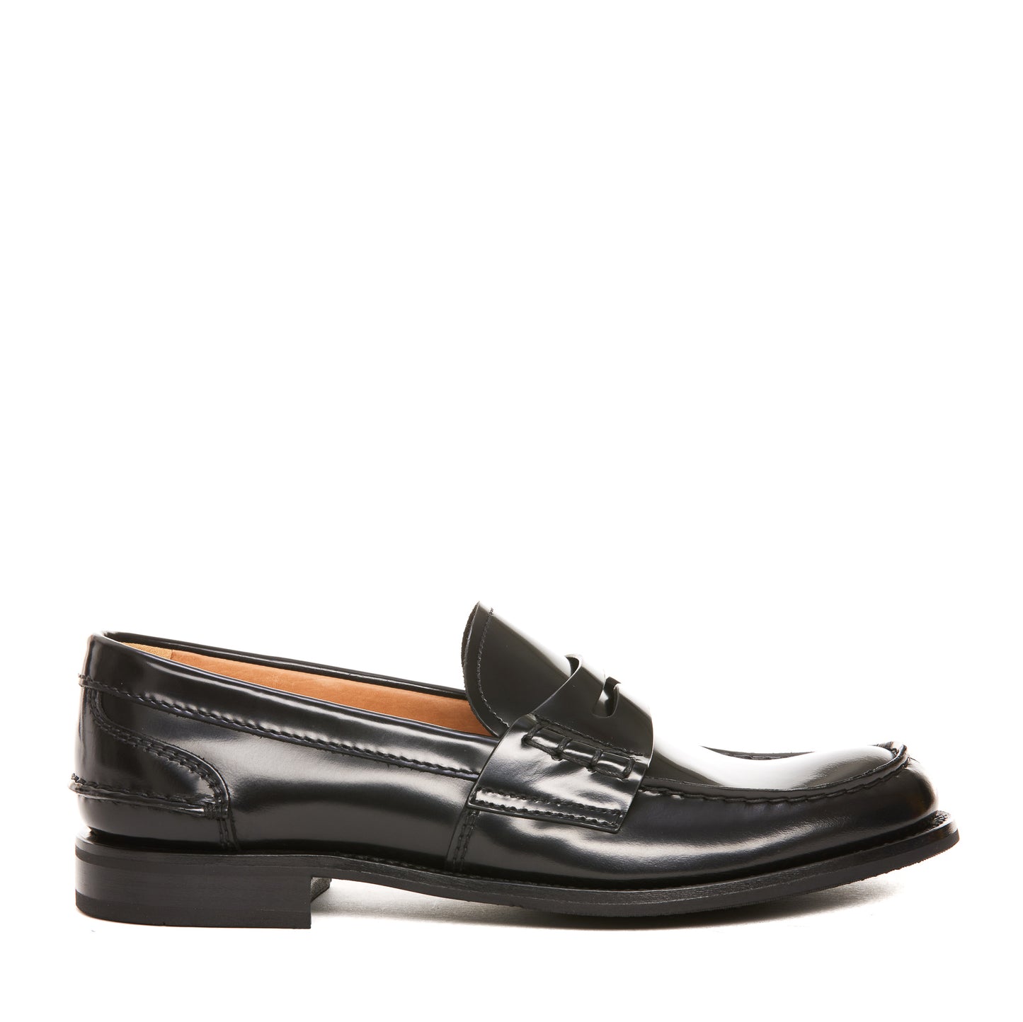 BLACK LEATHER PEMBREY W5 LOAFERS