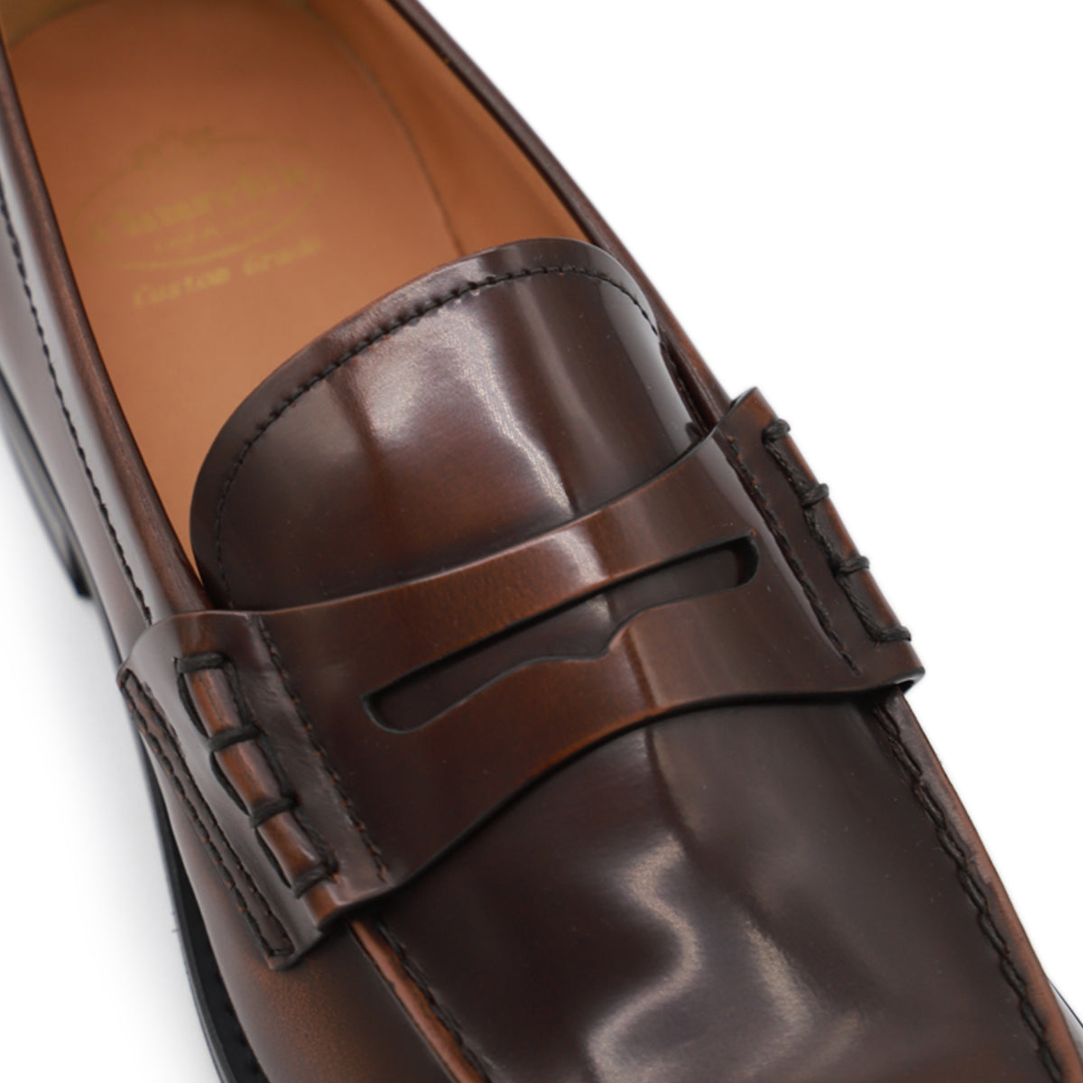 BROWN LEATHER LOAFERS