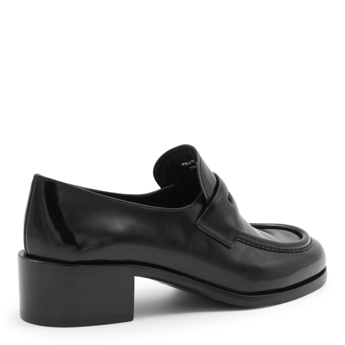 BLACK LEATHER LOAFERS