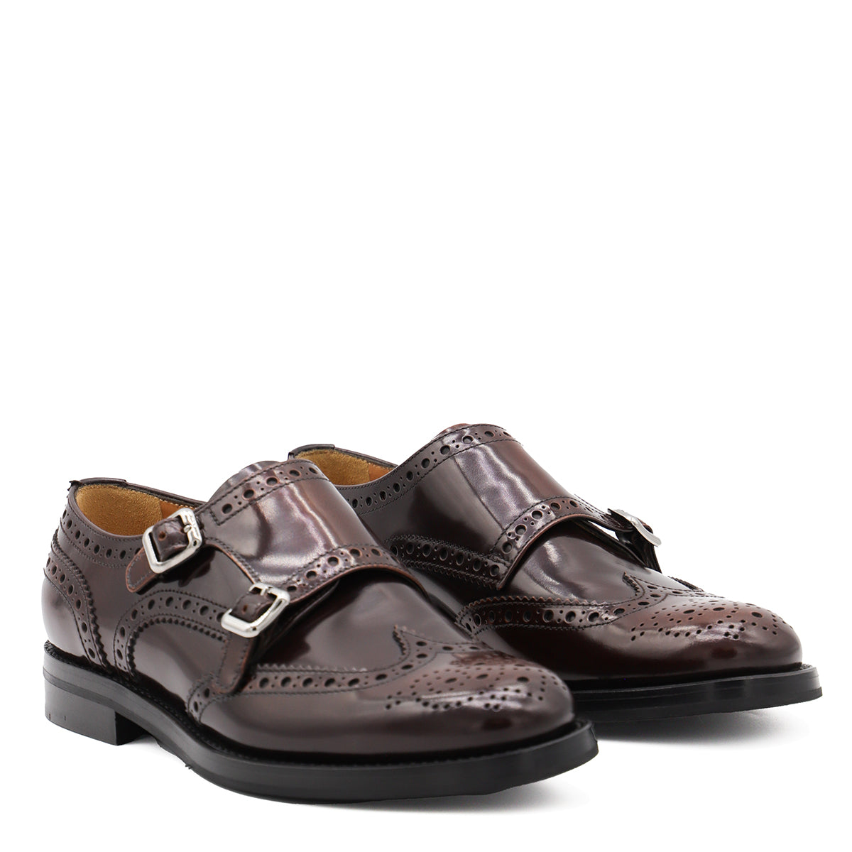 BROWN LEATHER FORMAL SHOES