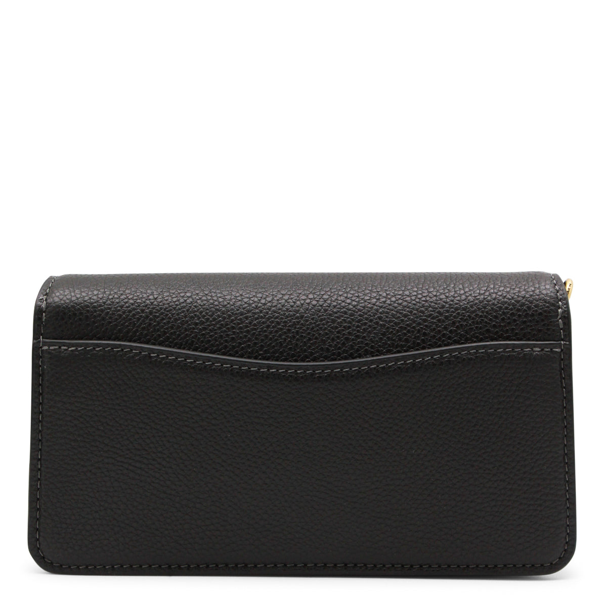 BLACK LEATHER TABBY CROSSBODY BAG