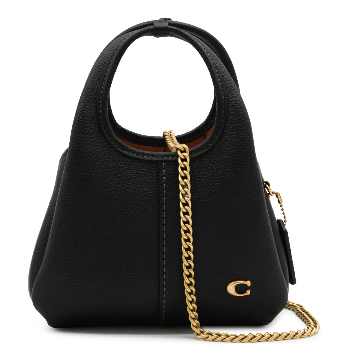 BLACK SUEDE LANA SHOULDER BAG