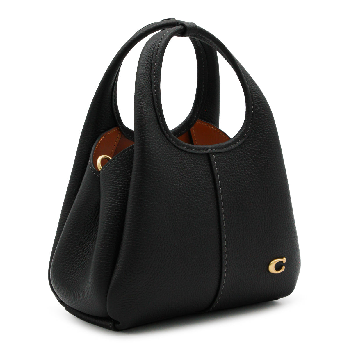 BLACK SUEDE LANA SHOULDER BAG