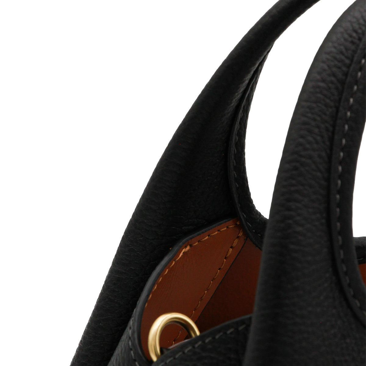 BLACK SUEDE LANA SHOULDER BAG