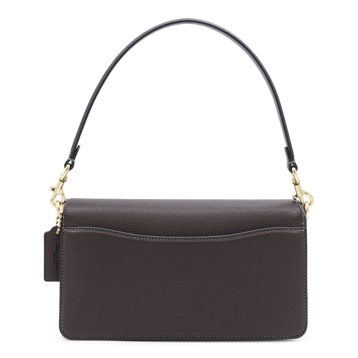 MAPLE POLISHED PEBBLE LEATHER TABBY SHOULDER BAG