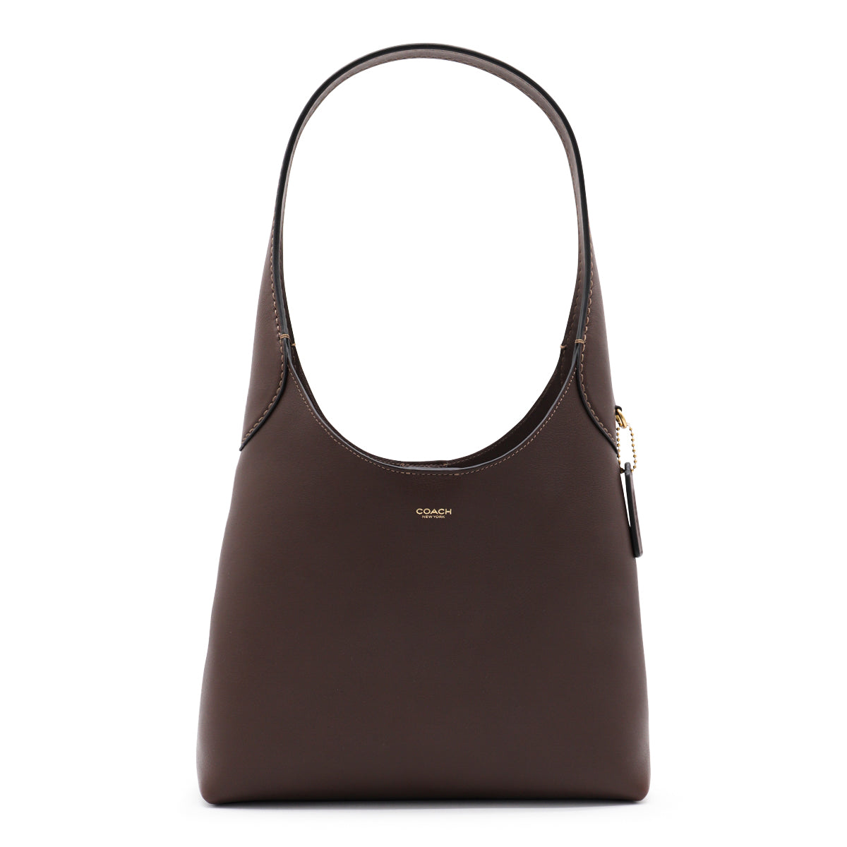 BROWN LEATHER BROOKLYN TOTE BAG 28