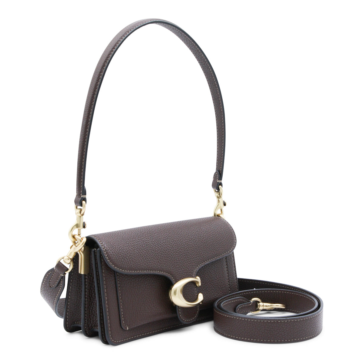 MAPLE POLISHED PEBBLE LEATHER TABBY SHOULDER BAG 20 REFRESH