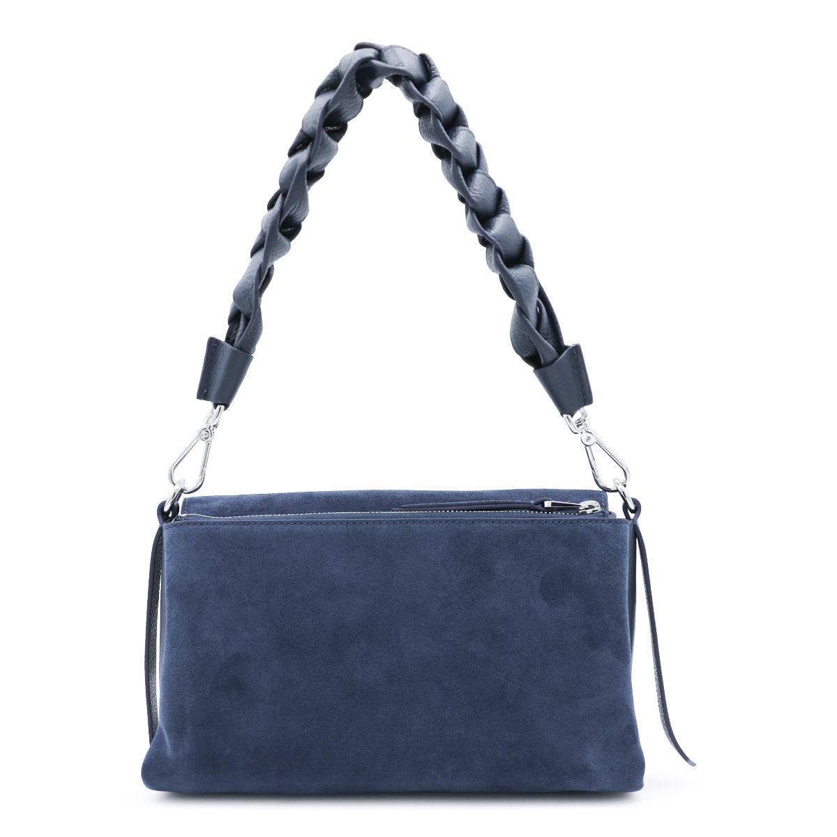 MIDNIGTH BLUE SUEDE BOHEME SHOULDER BAG