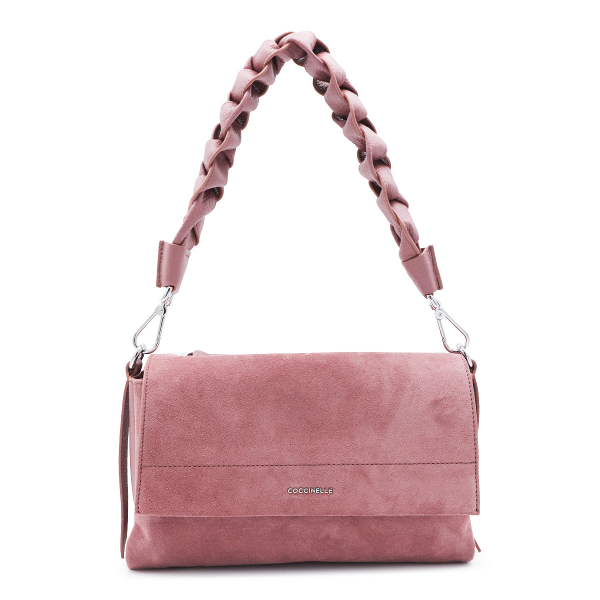 WINTER ROSE SUEDE BOHEME SHOULDER BAG