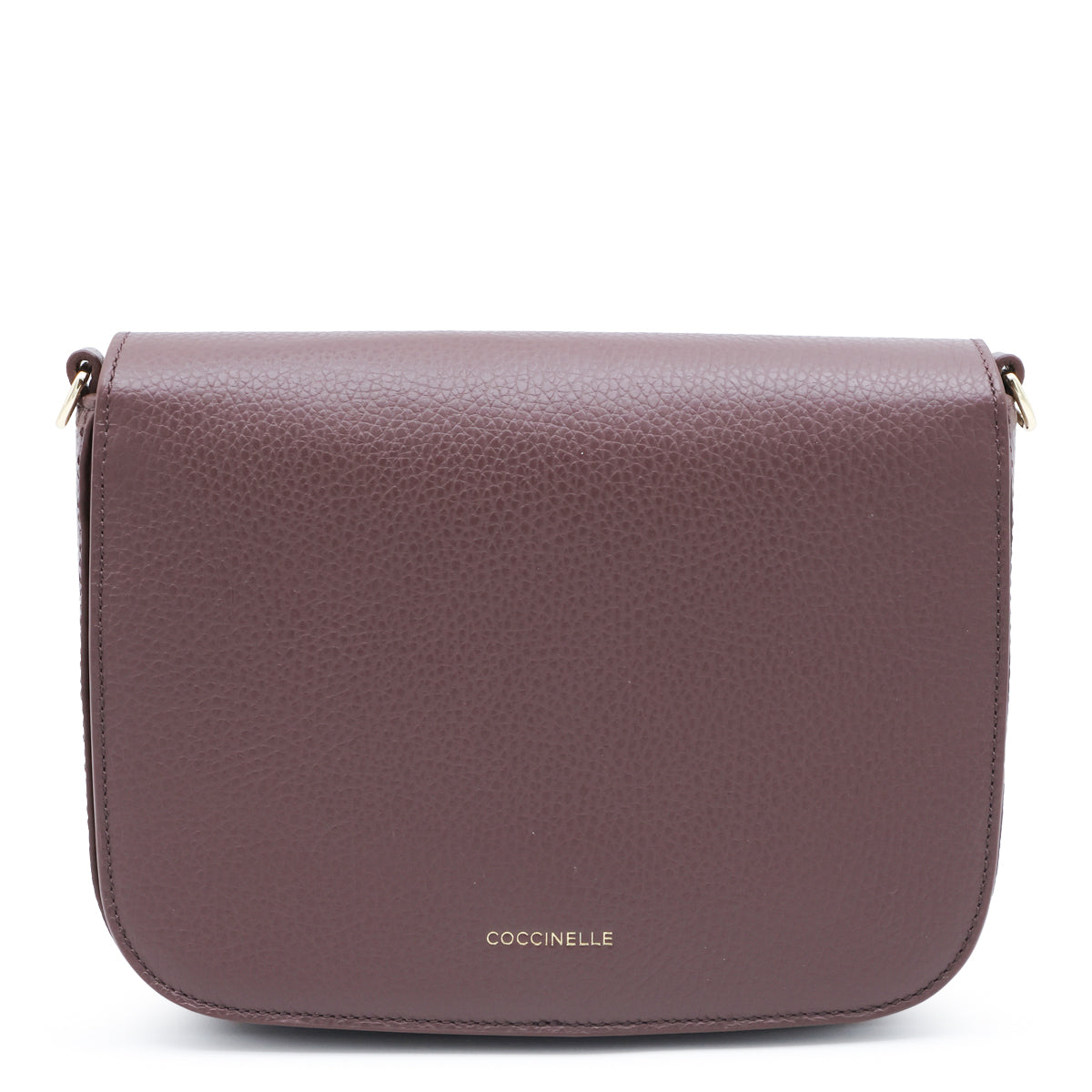 BERRY LEATHER C-ME CROSSBODY BAG