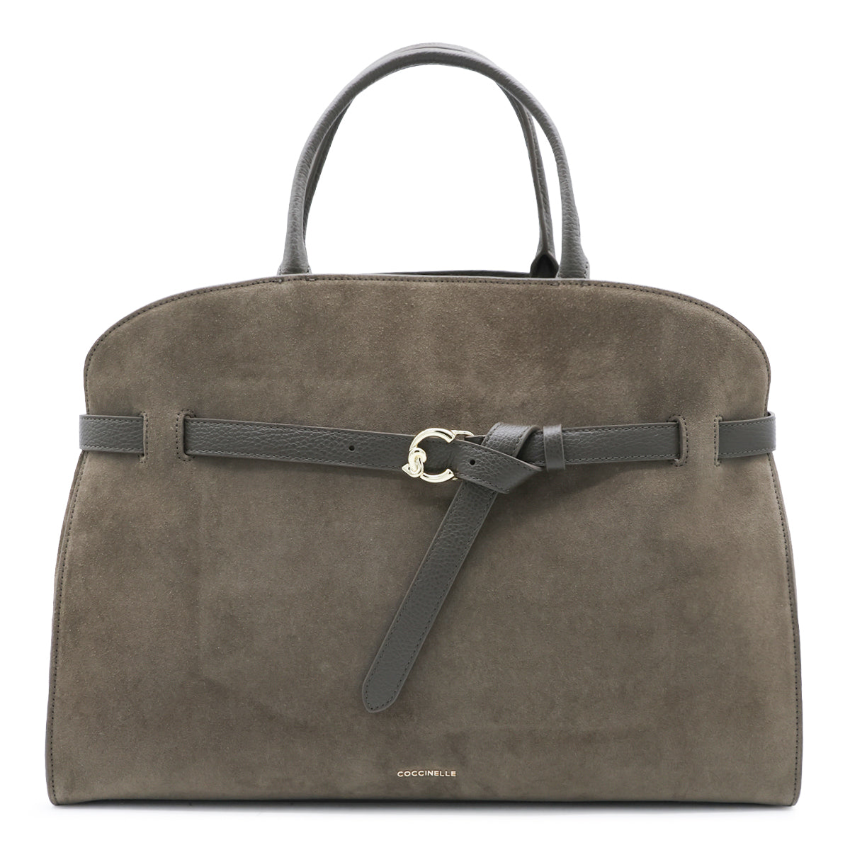 MUD SUEDE SABINE TOP HANDLE BAG