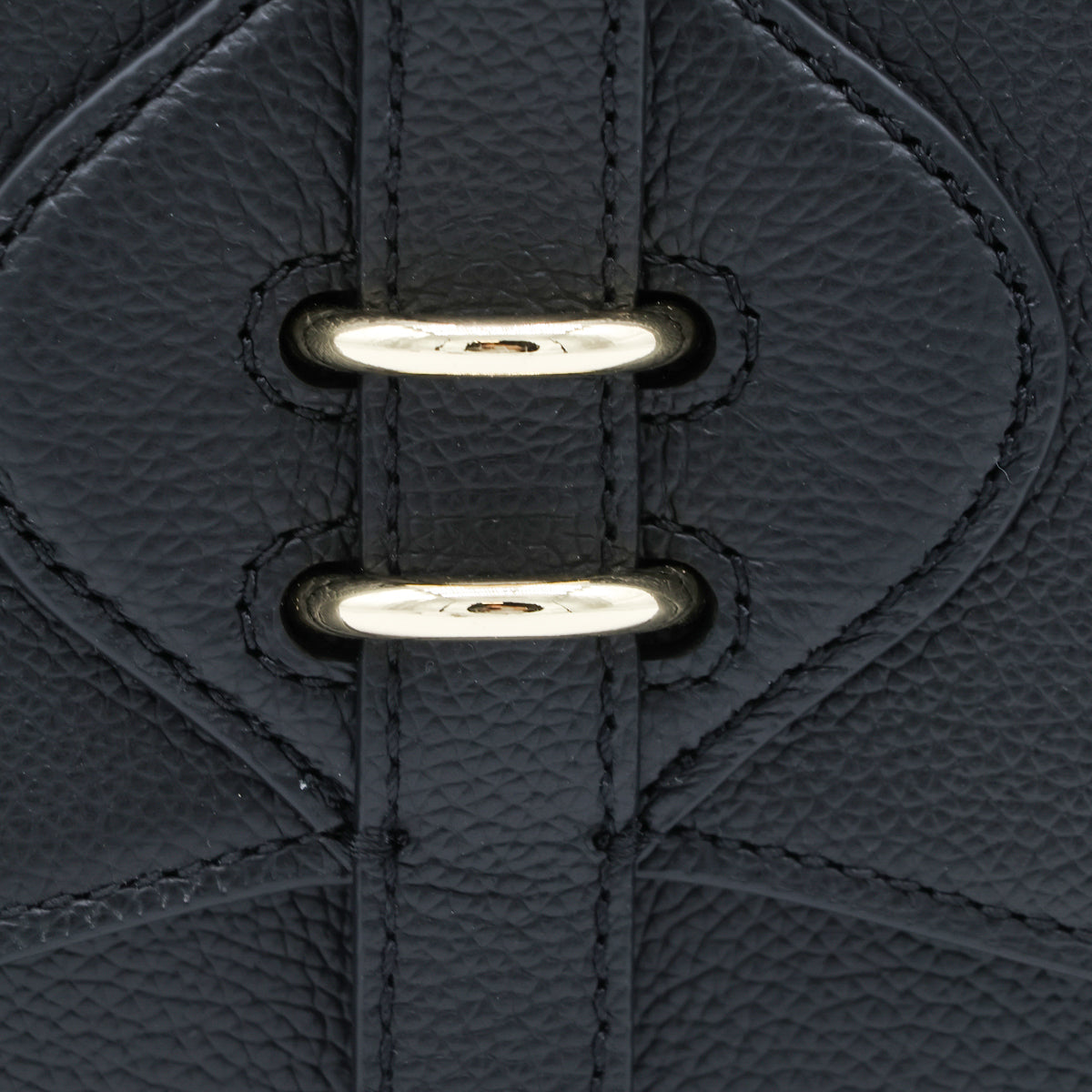 BLACK LEATHER MAVERY MEDIUM CROSSBODY BAG