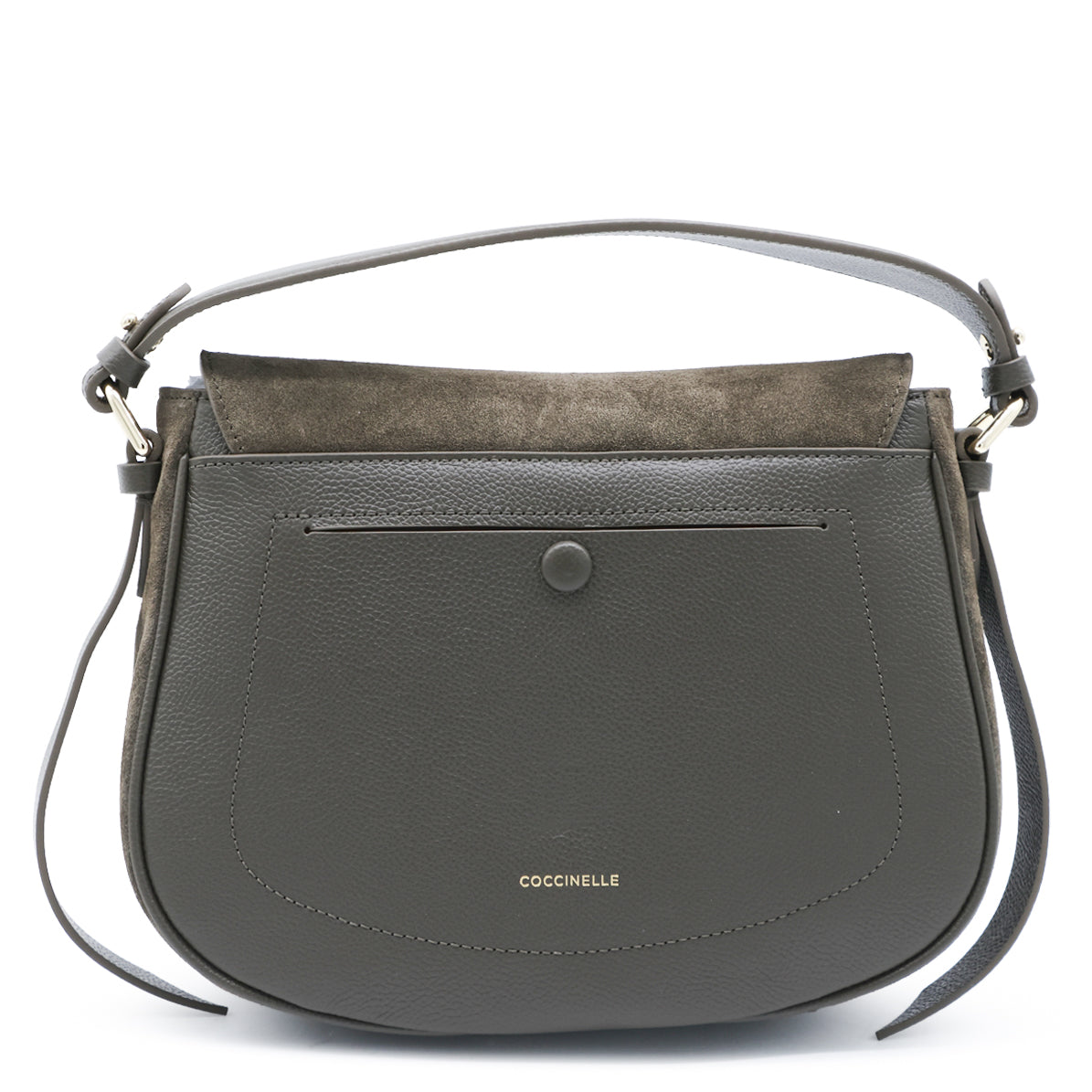 MUD SUEDE MAVERY MEDIUM CROSSBODY BAG