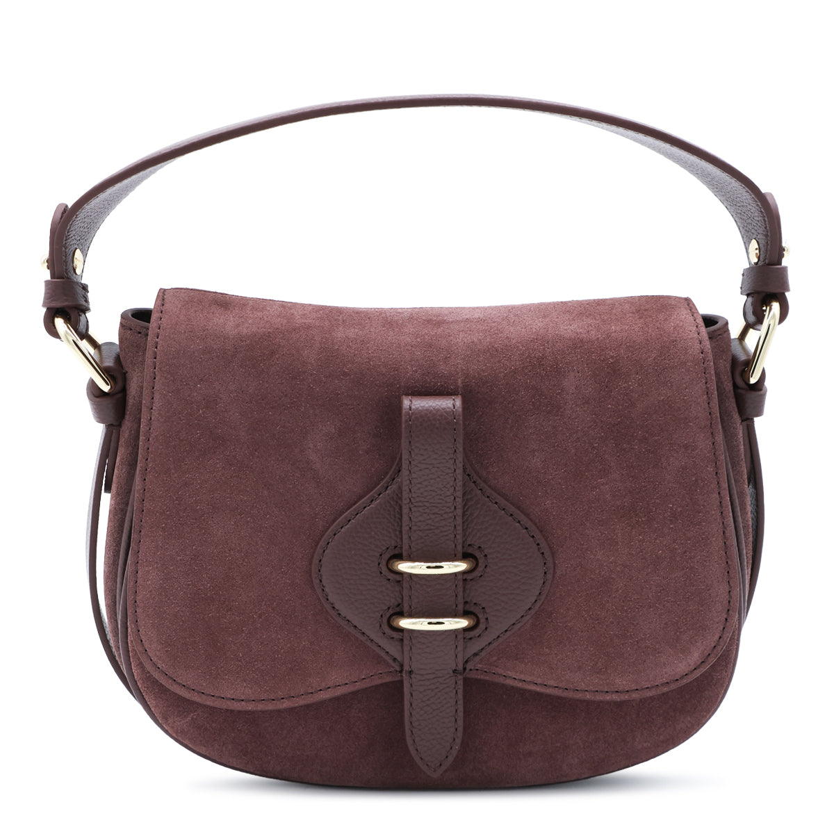 BERRY SUEDE MAVERY CROSSBODY BAG