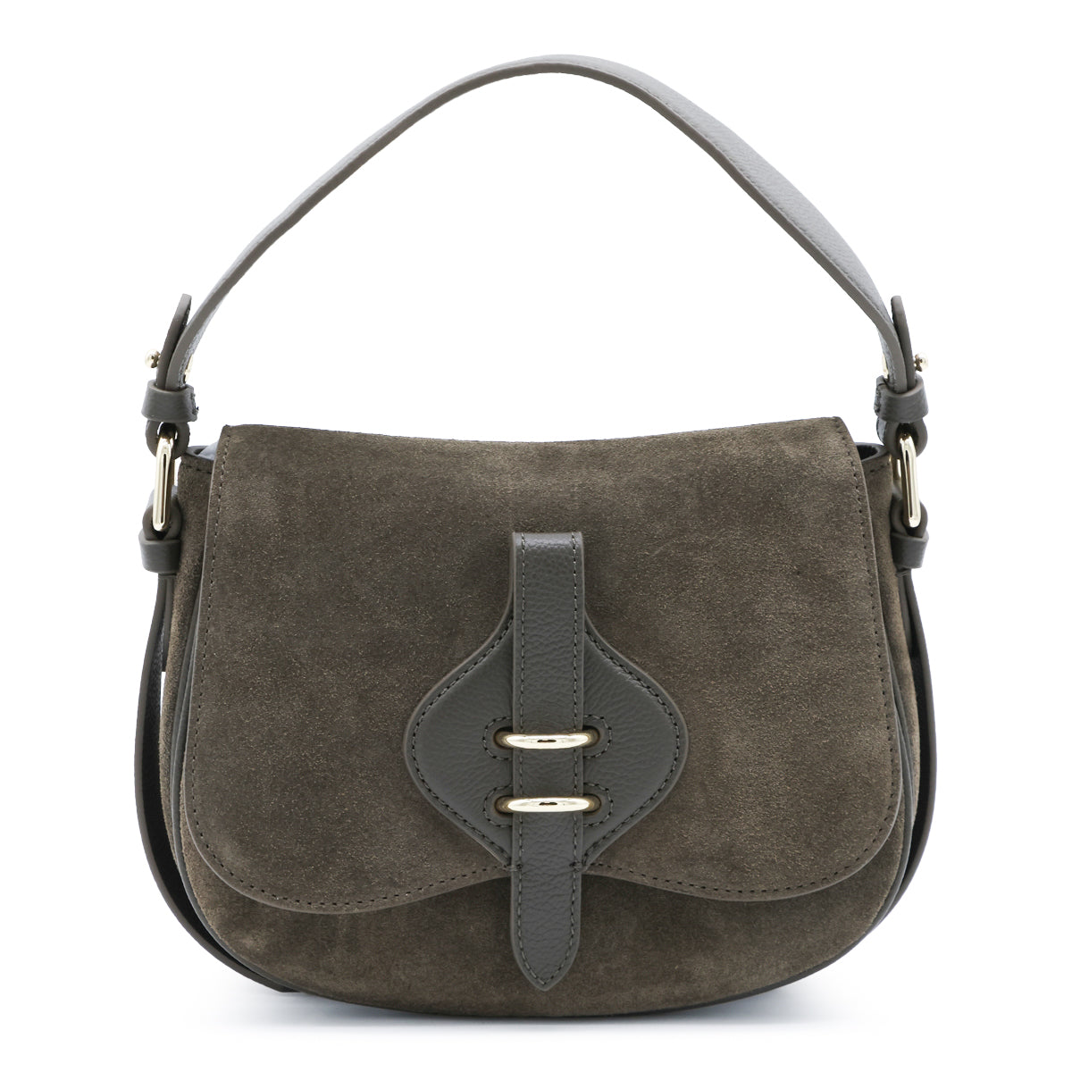 MUD SUEDE MAVERY CROSSBODY BAG