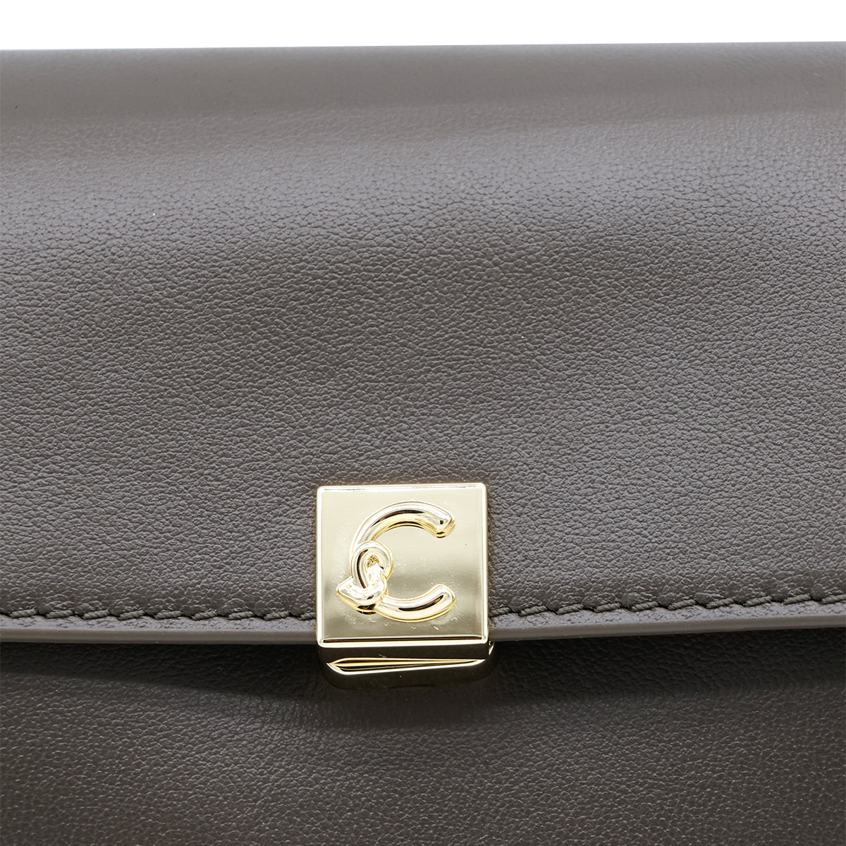 MUD LEATHER PANSY MEDIUM TOP HANDLE BAG