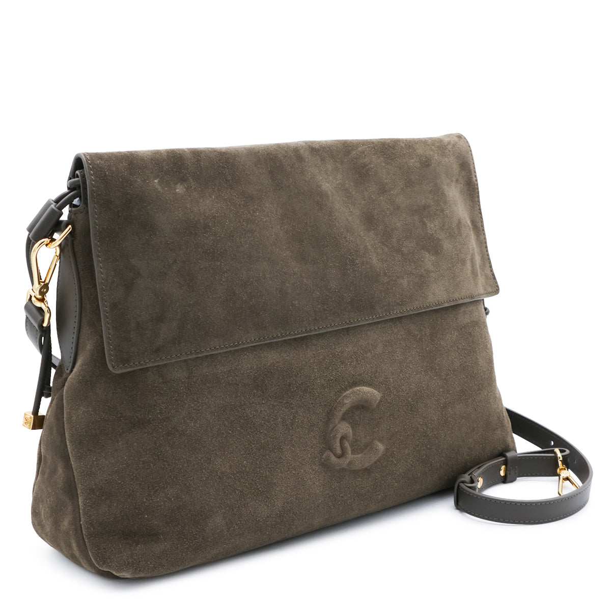 MUD SUEDE LIDIA SHOULDER BAG
