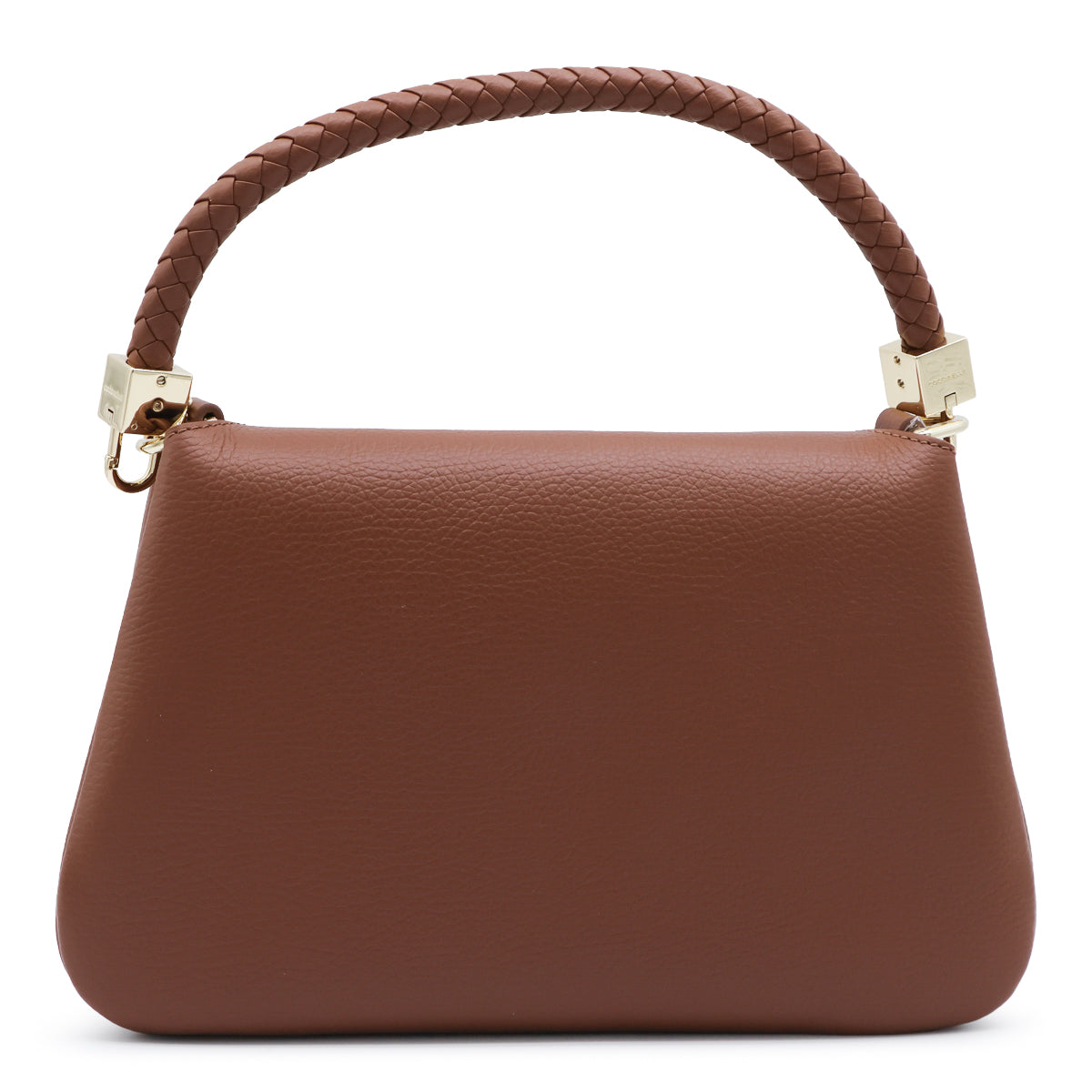 COGNAC LEATHER TIGGY SHOULDER BAG