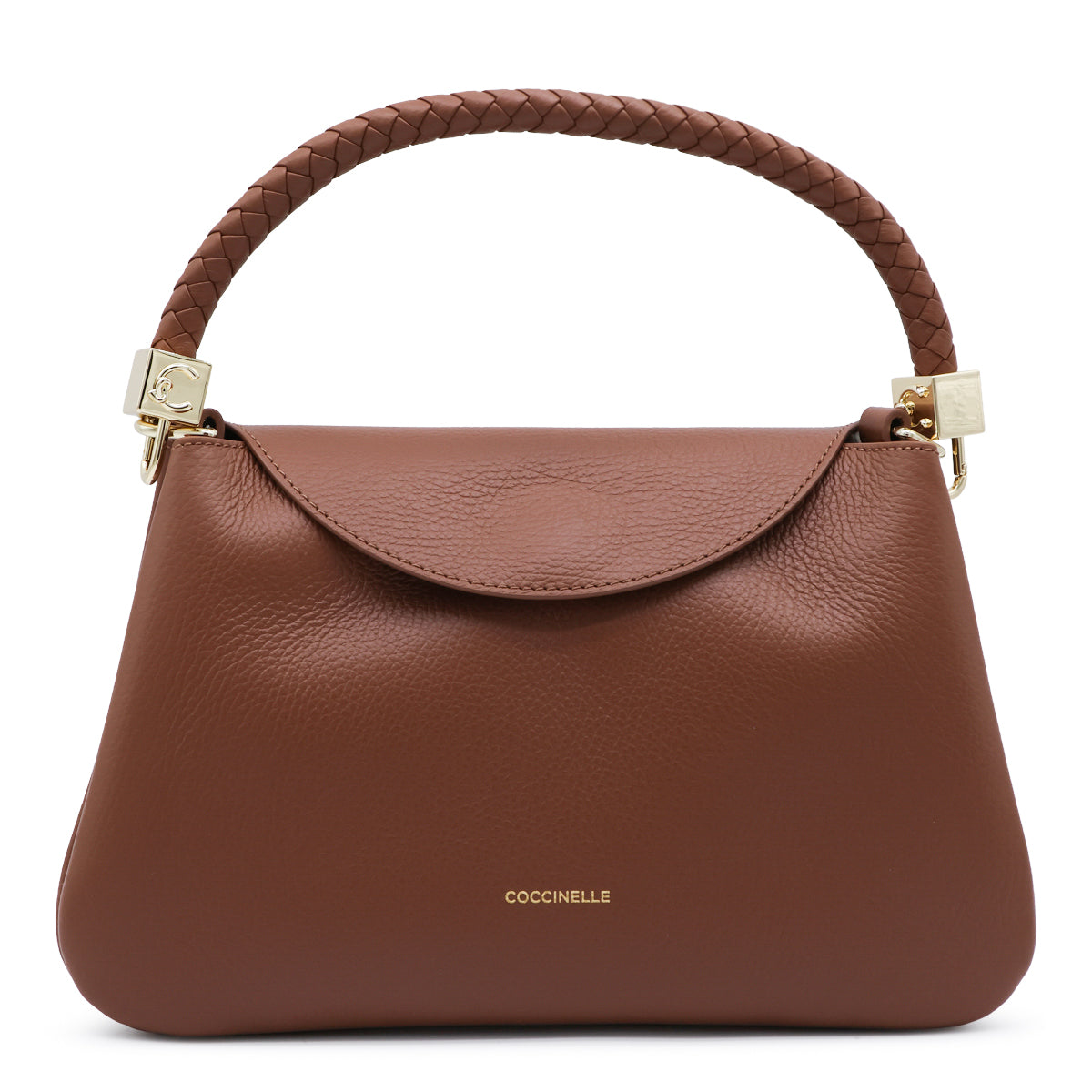 COGNAC LEATHER TIGGY SHOULDER BAG
