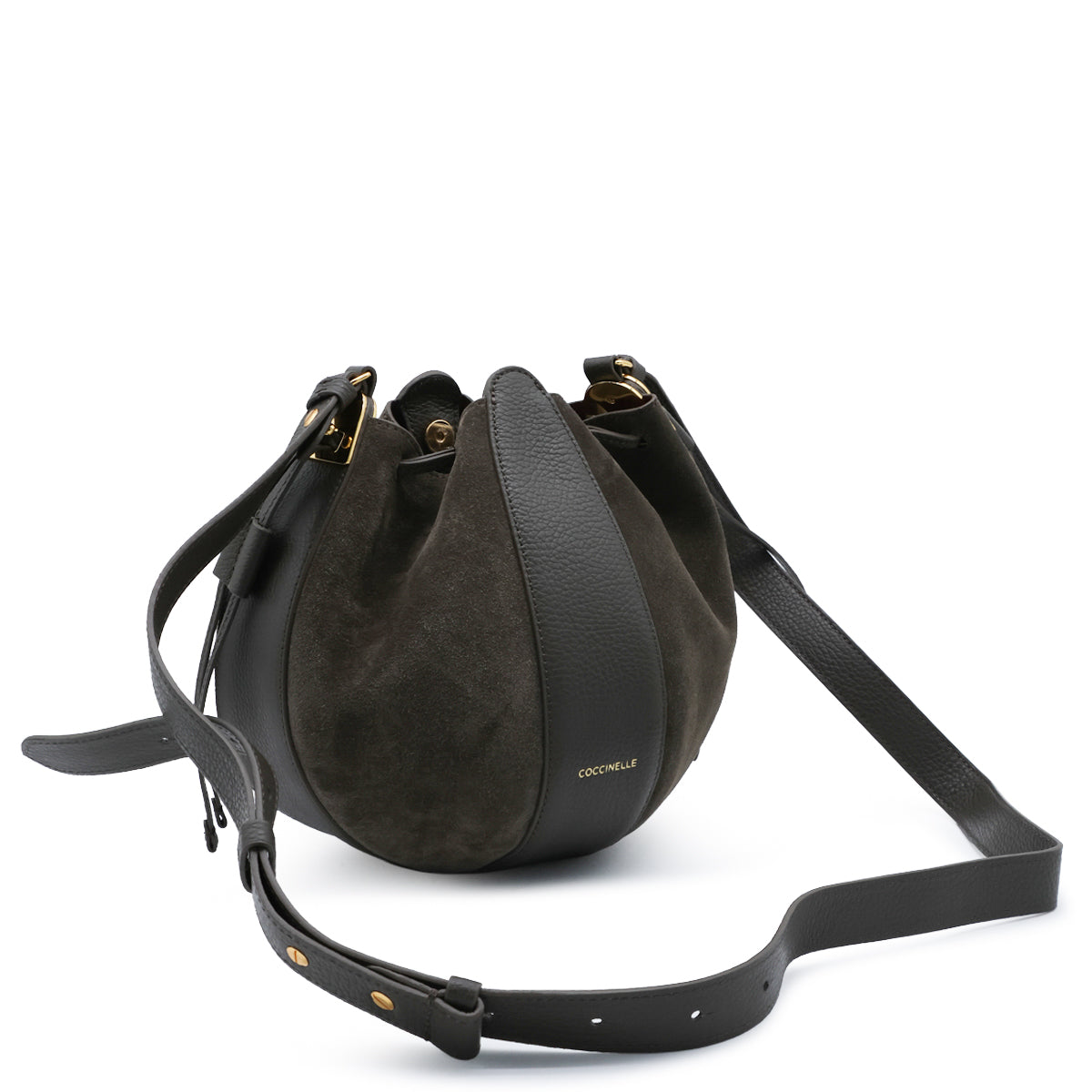 MUD SUEDE BOOM SATCHEL
