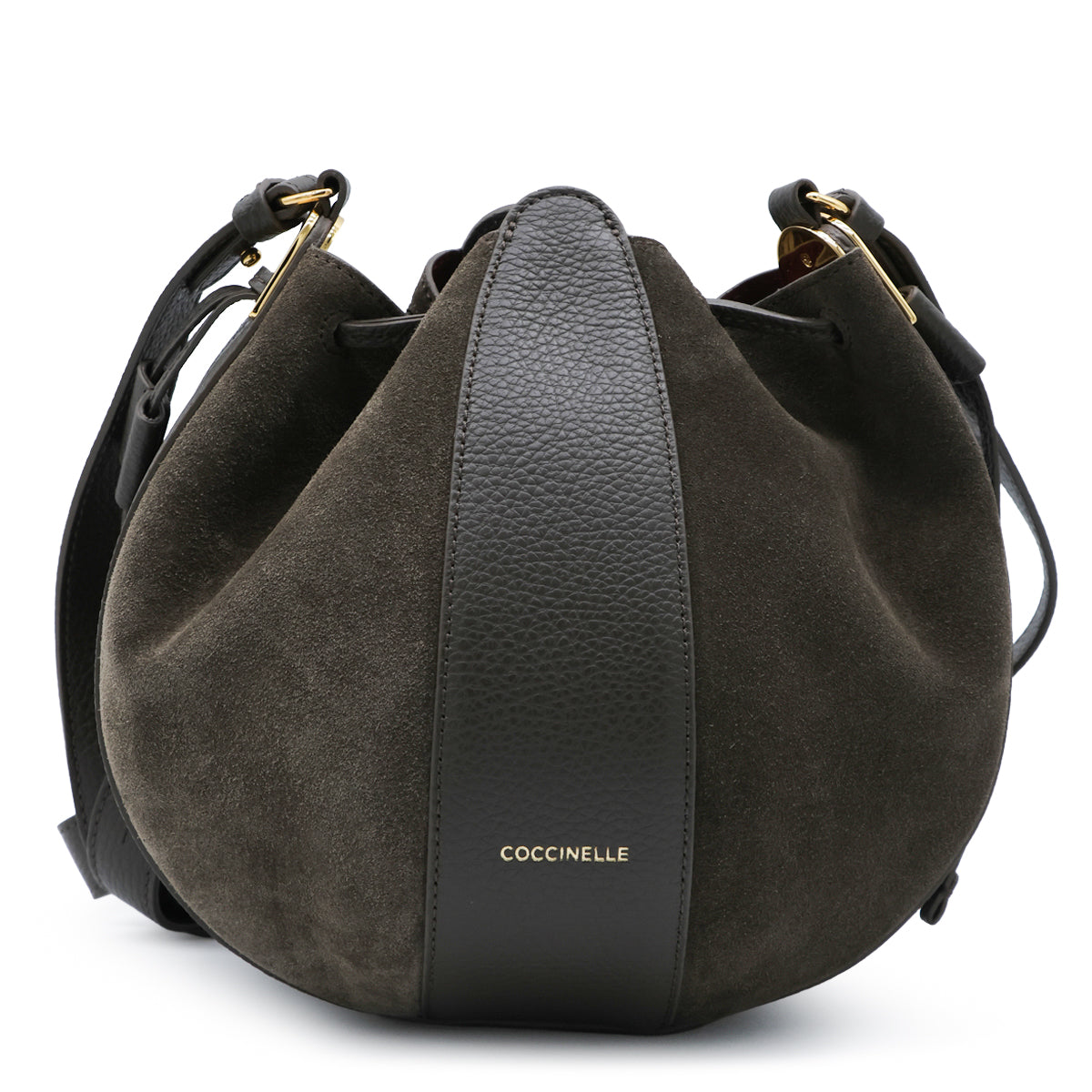 MUD SUEDE BOOM SATCHEL