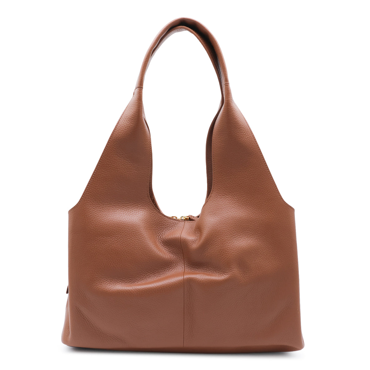 COGNAC LEATHER NELL SHOULDER BAG