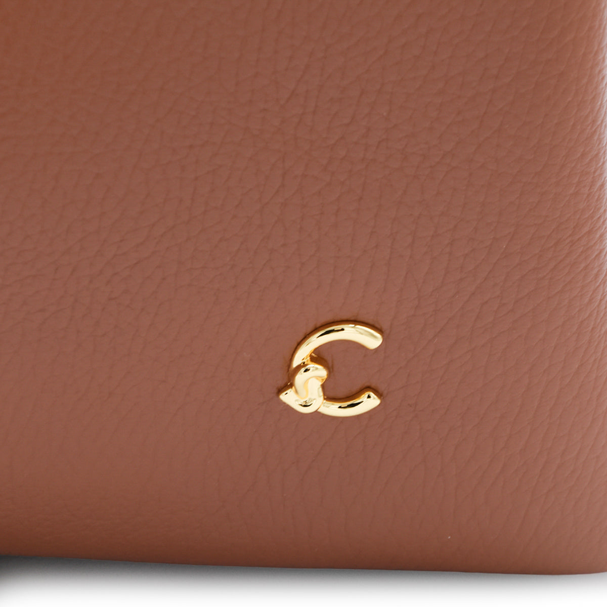 COGNAC LEATHER NELL SHOULDER BAG