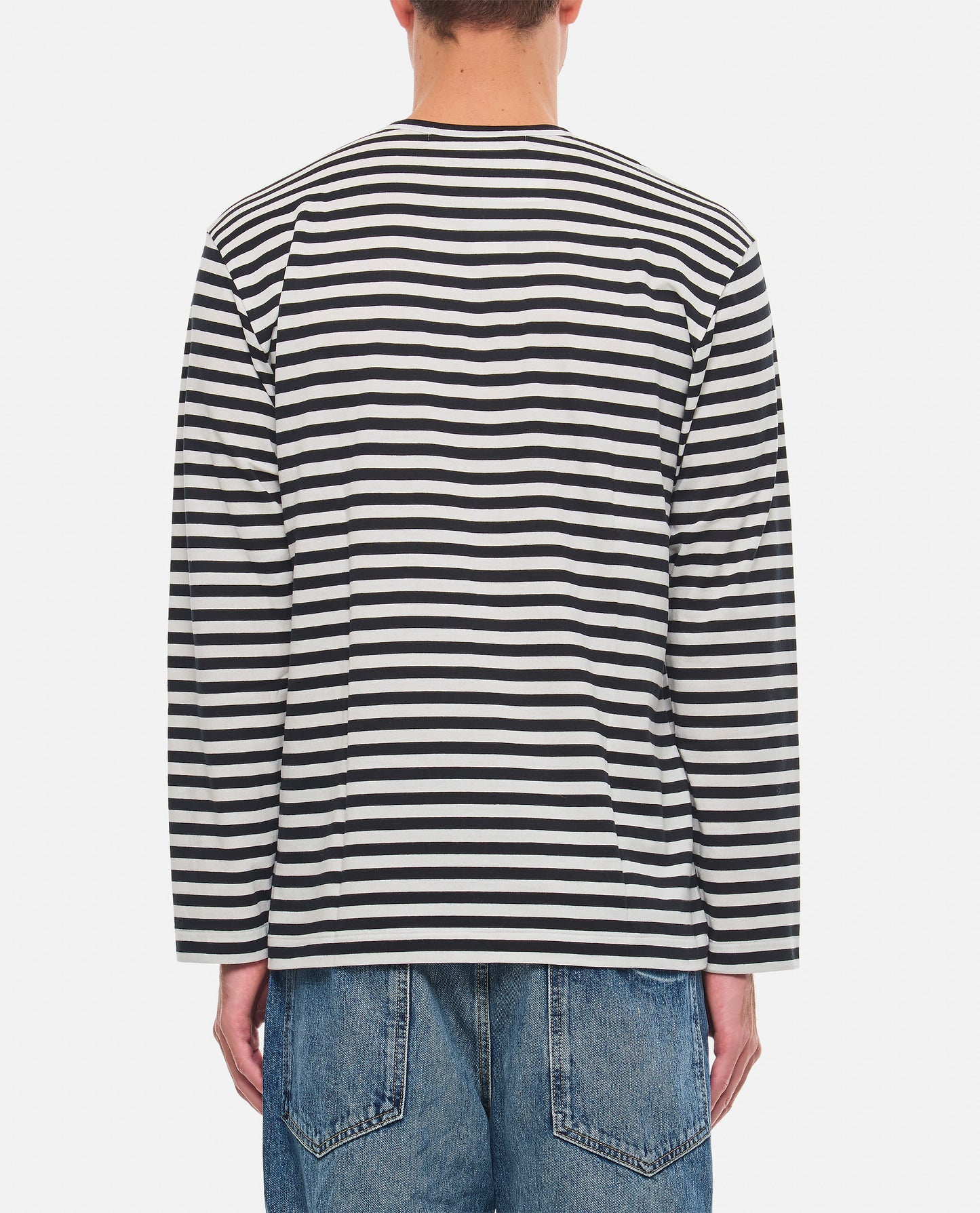 RED EMBLEM LS PLAY T-SHIRT