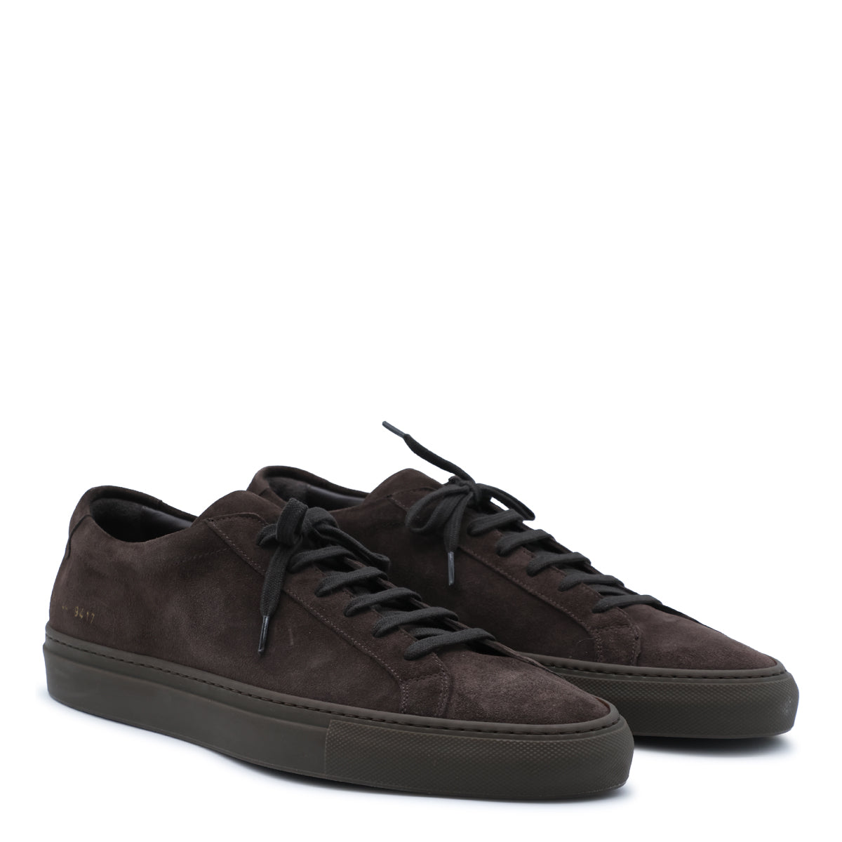 DARK BROWN SUEDE ACHILLES PREMIUM SNEAKERS