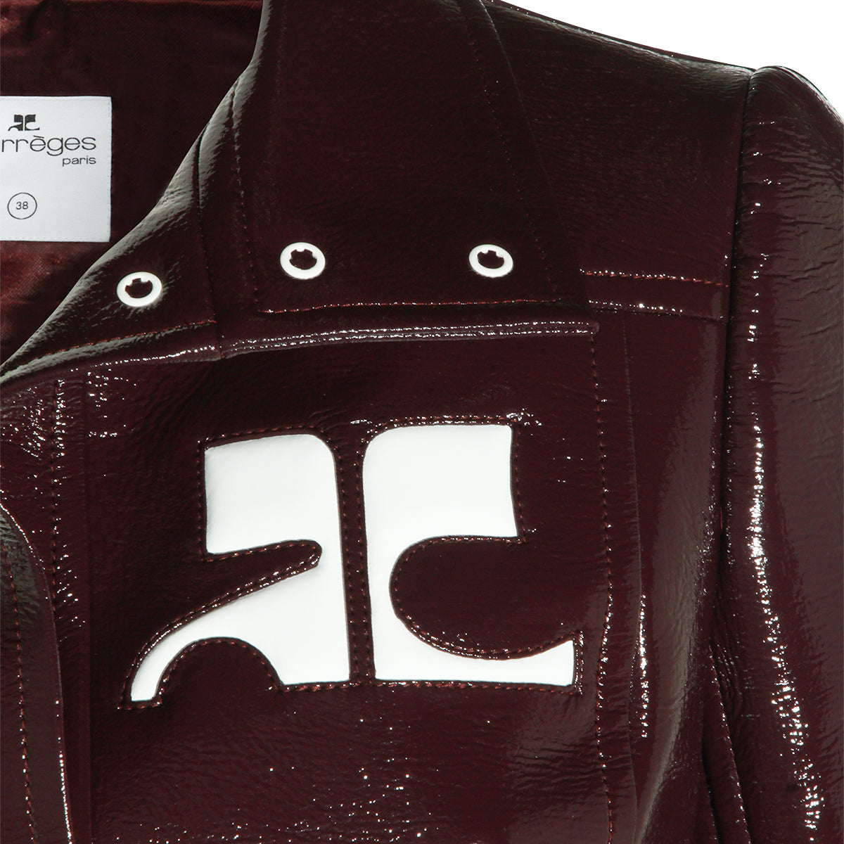 BURNT RED VINYLE REEDITION JACKET