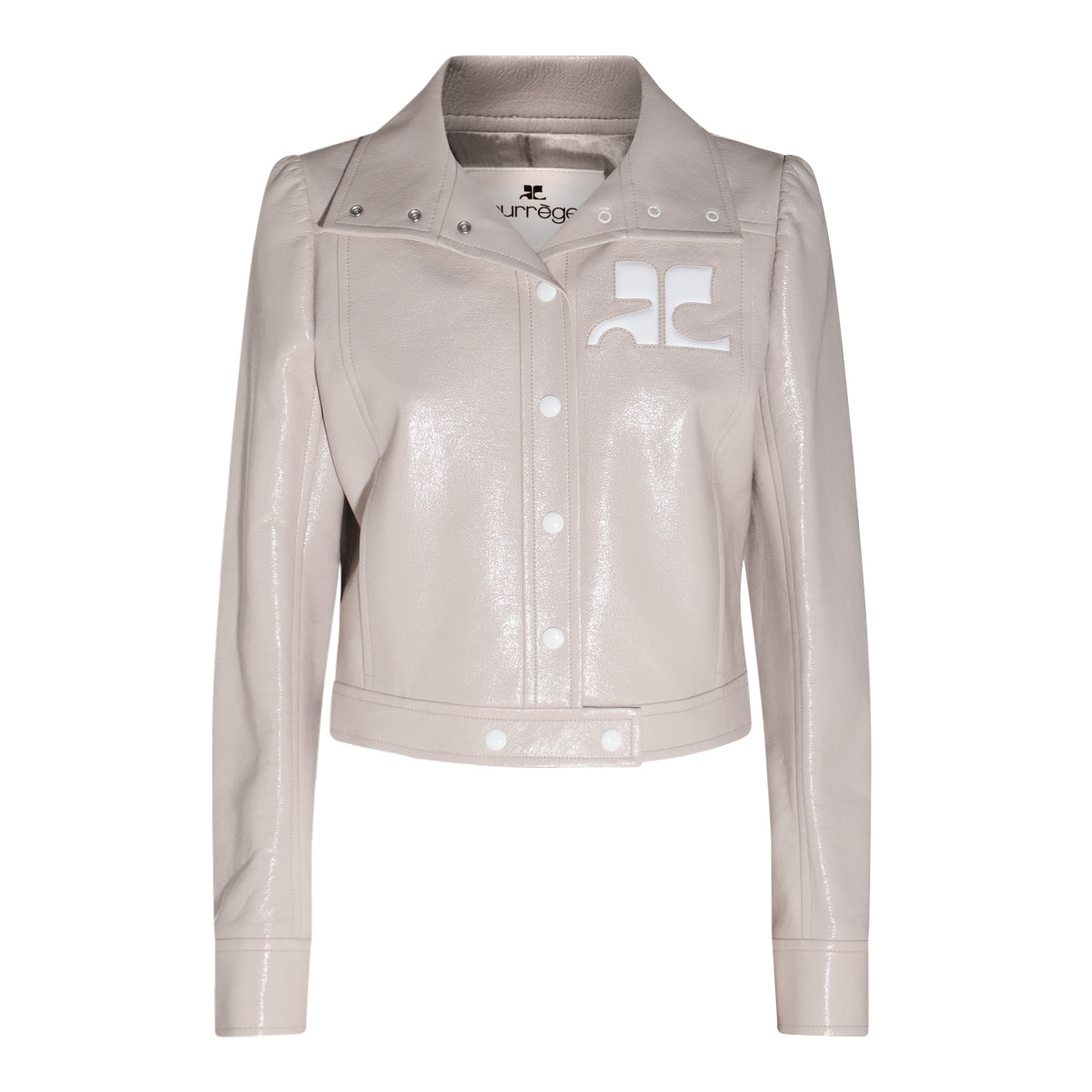 MASTIC GREY COTTON CASUAL JACKET