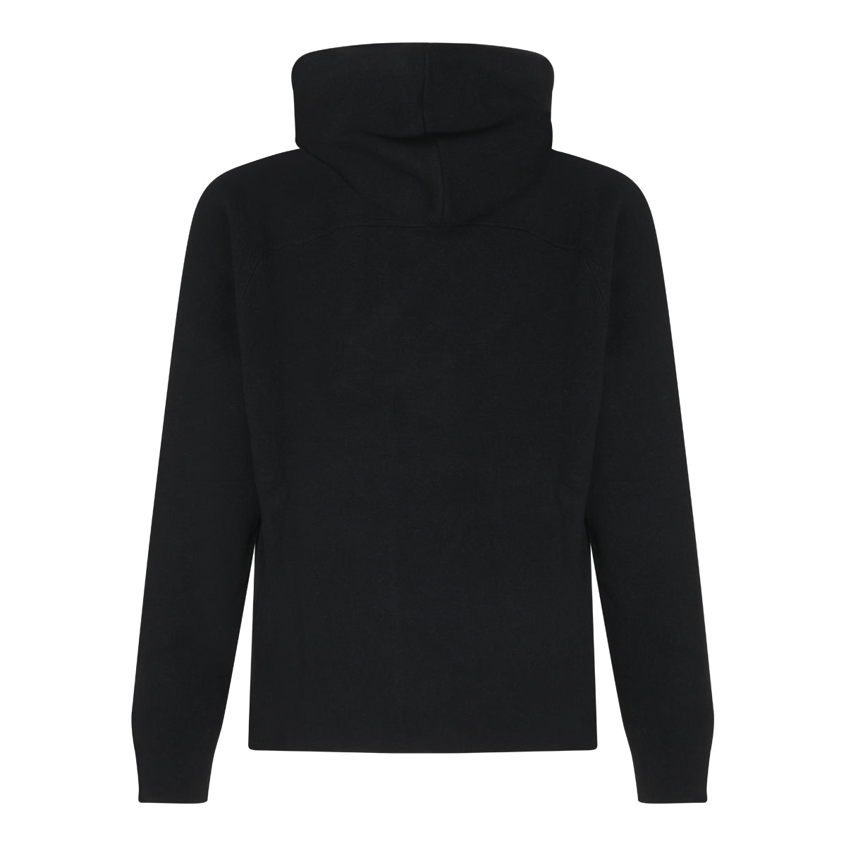 BLACK WOOL KNITWEAR