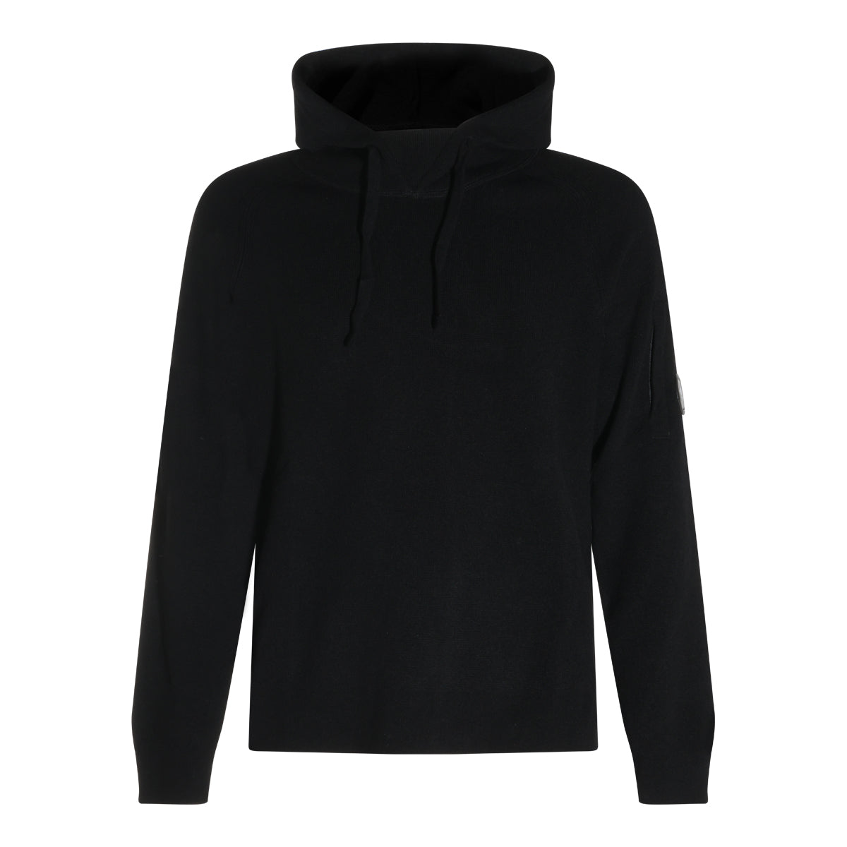 BLACK WOOL KNITWEAR
