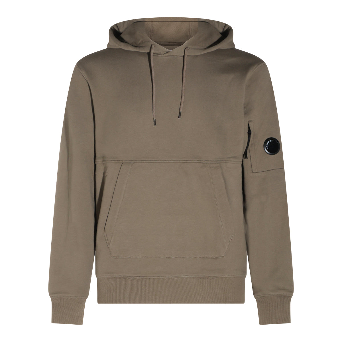 DARK BEUGE COTTON SWEATSHIRT