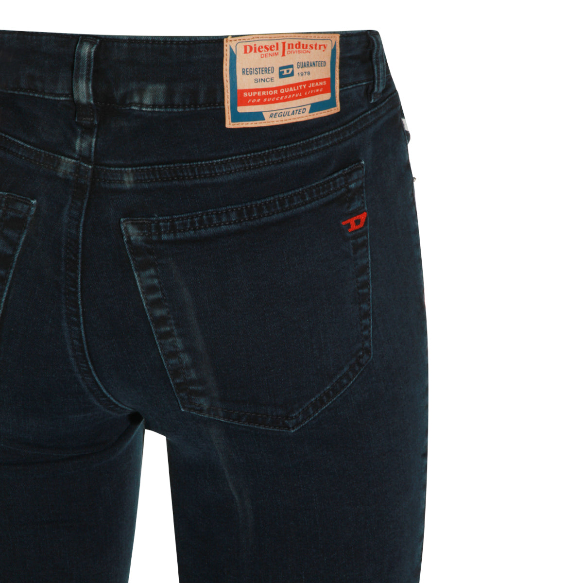 BLUE DENIM STRETCH JEANS