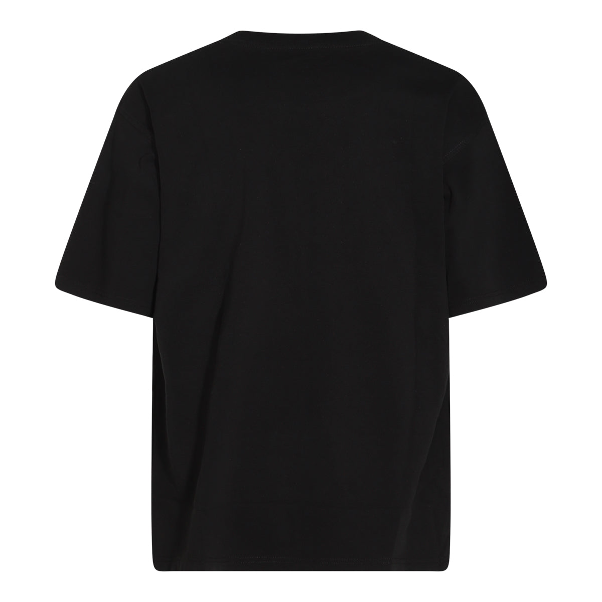 BLACK COTTON T-SHIRT