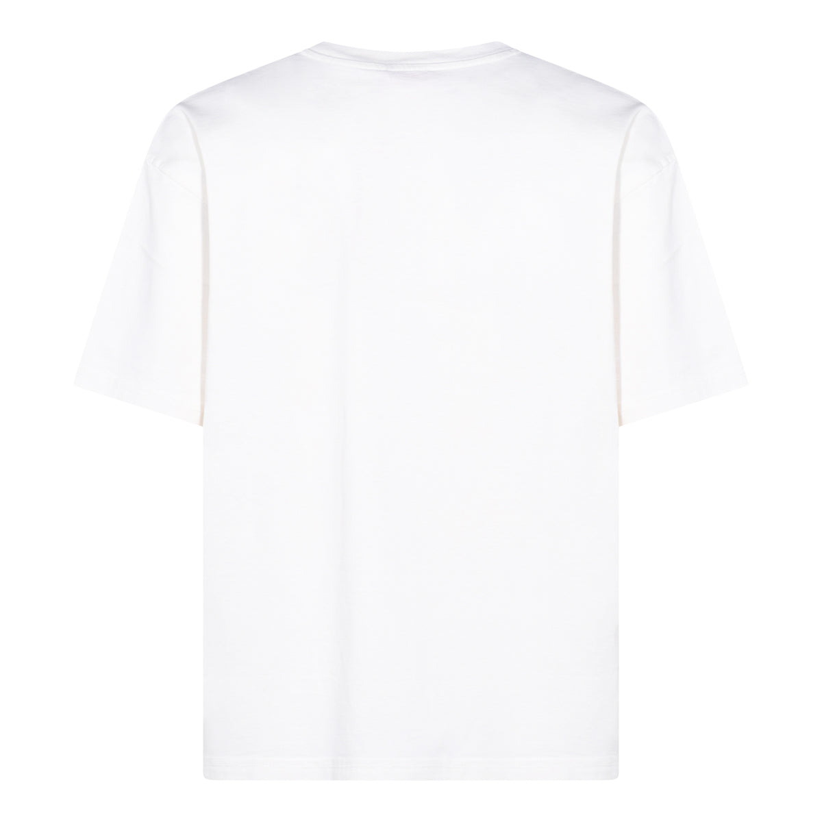 WHITE COTTON T-SHIRT