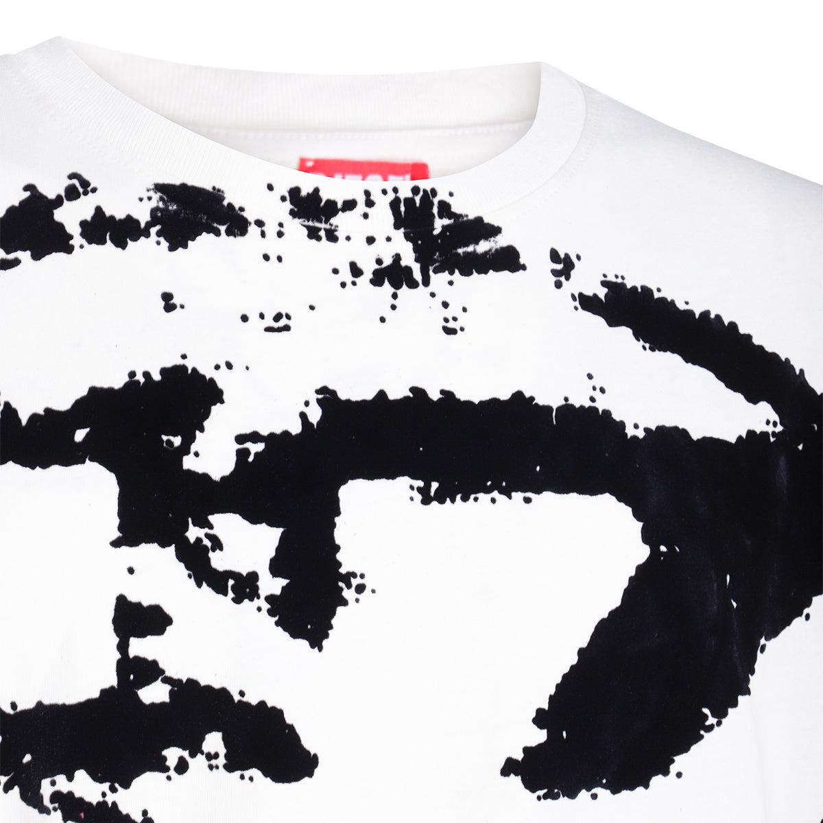 WHITE COTTON T-SHIRT