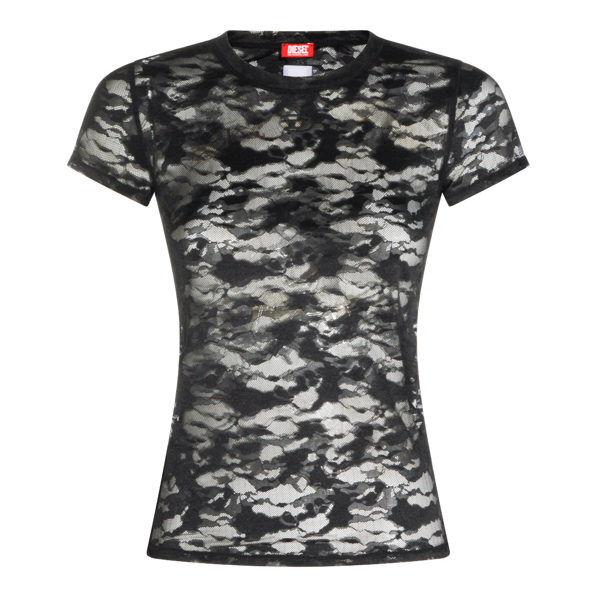 BLACK CAMOUFLAGE TOP
